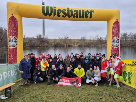 Gruppenfoto Biberschwimmen 2025